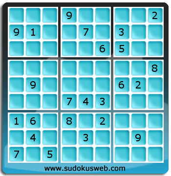 Nivel Dificil de Sudoku Nivel Dificil de Sudoku