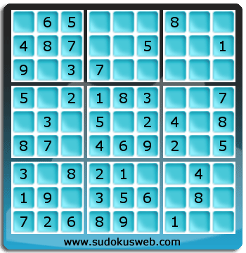 Sudoku von sehr einfacher höhe