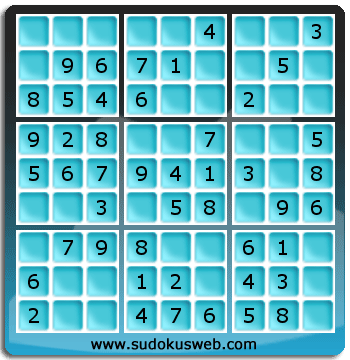 Sudoku de Niveau Très Facile