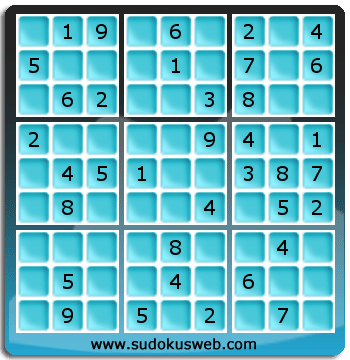 Sudoku von einfacher höhe