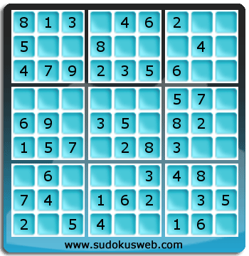 Nivel Muito Facil de Sudoku