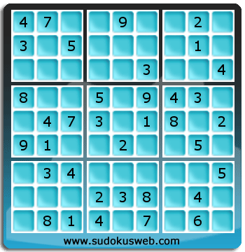 Sudoku von einfacher höhe