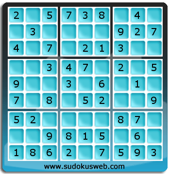 Sudoku de Nivel Muy Fácil