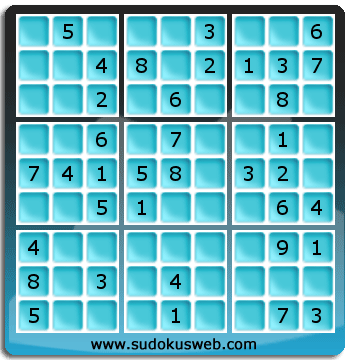 Sudoku de Niveau Facile Sudoku de Niveau Facile