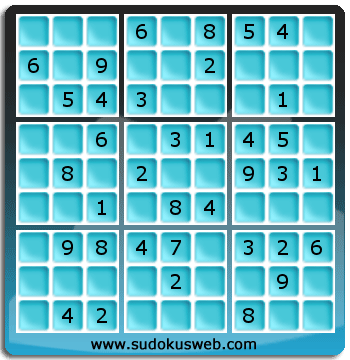 Nivel Facil de Sudoku