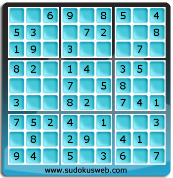 Sudoku von sehr einfacher höhe Sudoku von sehr einfacher höhe