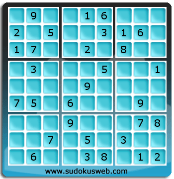 Sudoku von mittelmässiger höhe