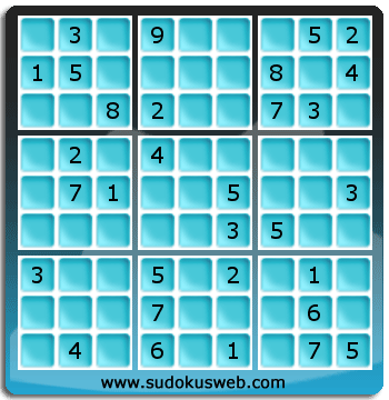 Sudoku von mittelmässiger höhe