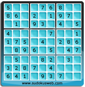 Nivel Muito Facil de Sudoku