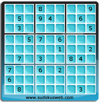 Sudoku von Fachmännischer höhe