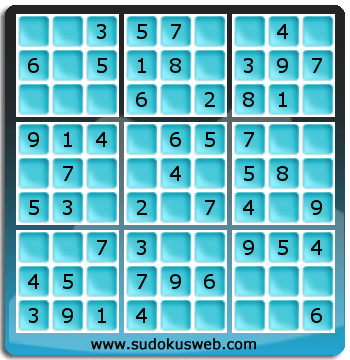 Nivel Muito Facil de Sudoku