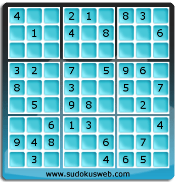 Sudoku von einfacher höhe