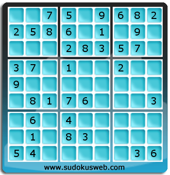 Sudoku de Niveau Facile Sudoku de Niveau Facile