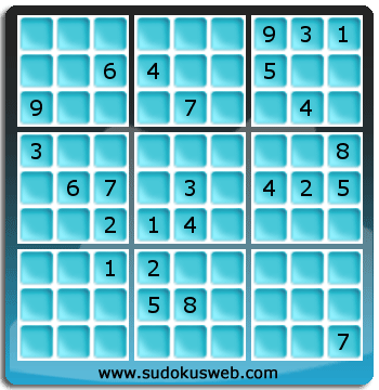 Sudoku de Niveau Difficile Sudoku de Niveau Difficile