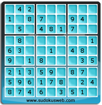 Sudoku de Nivel Muy Fácil