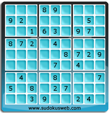 Sudoku von mittelmässiger höhe Sudoku von mittelmässiger höhe