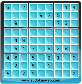 Sudoku de Niveau Moyen Sudoku de Niveau Moyen
