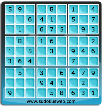 Sudoku de Nivel Muy Fácil