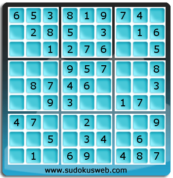 Sudoku de Niveau Très Facile