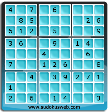 Sudoku von einfacher höhe