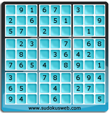 Sudoku de Nivel Muy Fácil