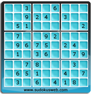 Sudoku von einfacher höhe