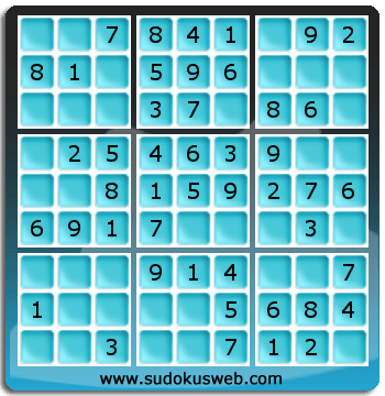 Sudoku de Nivel Muy Fácil