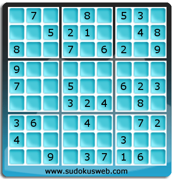 Sudoku von einfacher höhe