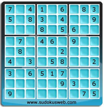 Sudoku de Nivel Fácil Sudoku de Nivel Fácil