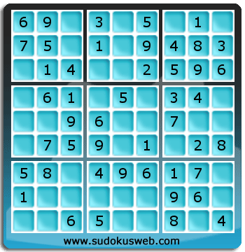 Sudoku von sehr einfacher höhe