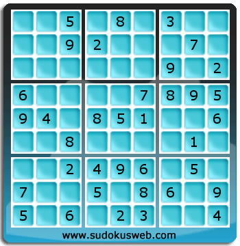 Sudoku von einfacher höhe