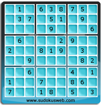 Sudoku von einfacher höhe