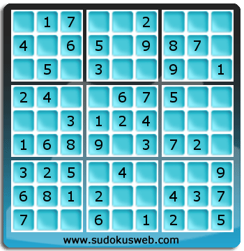 Sudoku de Nivel Muy Fácil