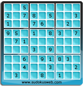 Sudoku de Niveau Moyen Sudoku de Niveau Moyen