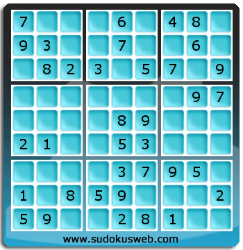 Sudoku von einfacher höhe