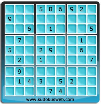 Sudoku von Fachmännischer höhe