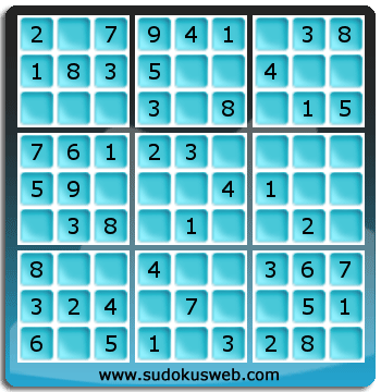 Sudoku de Nivell Molt Fàcil Sudoku de Nivell Molt Fàcil