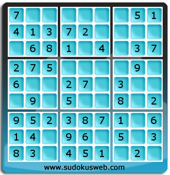 Sudoku de Niveau Très Facile