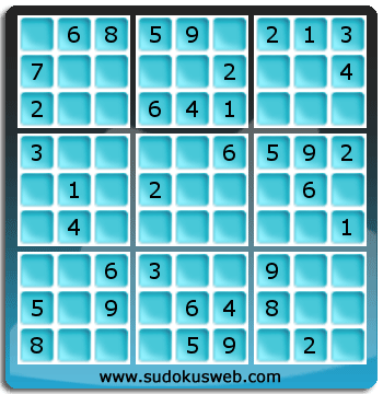 Sudoku von einfacher höhe