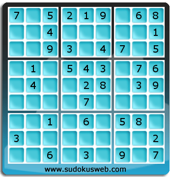 Sudoku von einfacher höhe