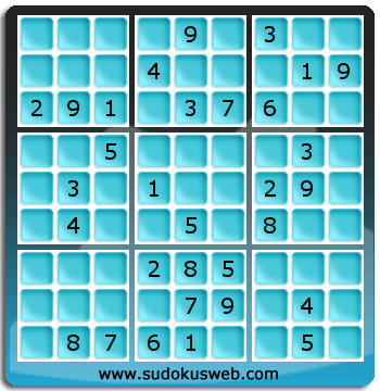 Sudoku von mittelmässiger höhe