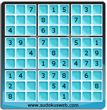 Sudoku von einfacher höhe