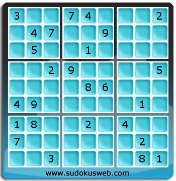 Sudoku von Fachmännischer höhe