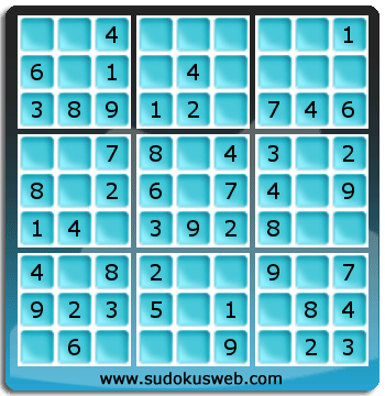 Sudoku de Nivel Muy Fácil