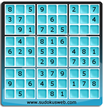 Sudoku de Nivell Molt Fàcil