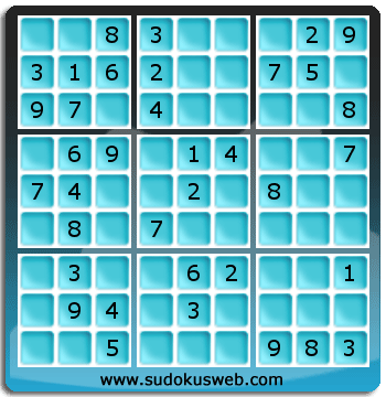 Nivel Facil de Sudoku