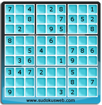 Nivel Facil de Sudoku