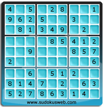 Sudoku von sehr einfacher höhe