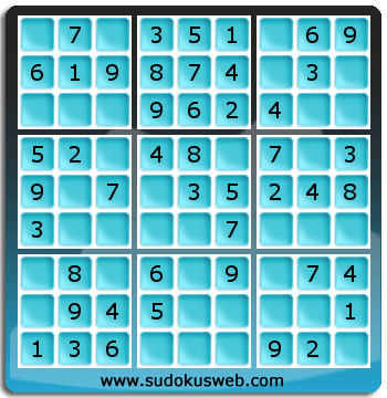 Sudoku de Niveau Très Facile Sudoku de Niveau Très Facile