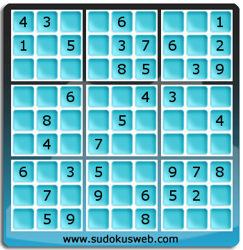 Sudoku von einfacher höhe